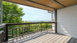 Balkón nebo terasa v ubytování Ganghwa Western Beach Pension