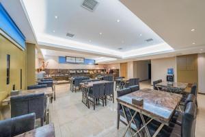 Posezení v ubytování Lavande Hotels Harbin Shimao Avenue Wanda