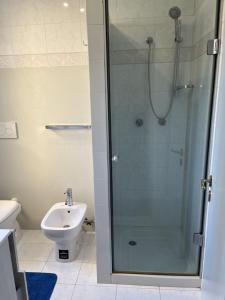 Et badeværelse på Villa ELISA - appartamento nel cuore del Chianti