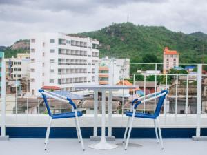 Üldine mäevaade või majutusasutusest The Moon Hostel Huahin pildistatud vaade
