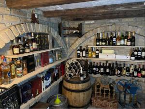 Lounge nebo bar v ubytování Višnjin Cvet