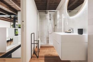 Et badeværelse på Volta Luxury Collection