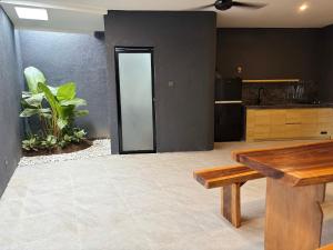 Kuchyň nebo kuchyňský kout v ubytování Laziela Guest House