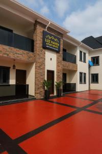 Bygningen som lejligheden ligger i