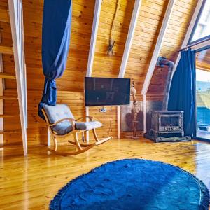 Et tv og/eller underholdning på Atakum Bungalov Evleri