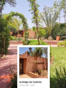 Zahrada ubytování Ecolodge tahannaout