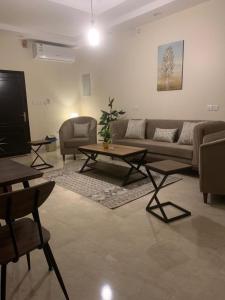 Posezení v ubytování شقة انيقة