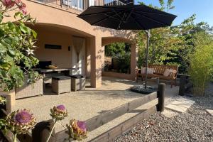 Zahrada ubytování Les hauts d'Embres havre de paix pour 8