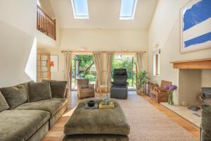 Et opholdsområde på Cotswolds Eco House