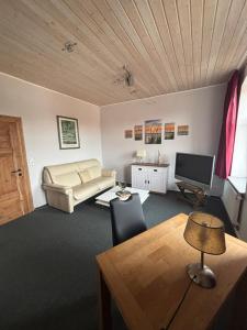 Χώρος καθιστικού στο Alte Stadthauswohnung mit Flair