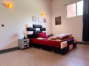 Postel nebo postele na pokoji v ubytování Le belvédère