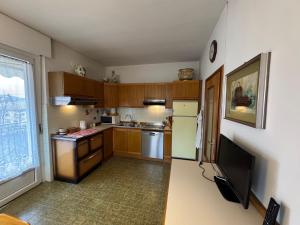 Køkken eller tekøkken på A Due Passi dalle Piste