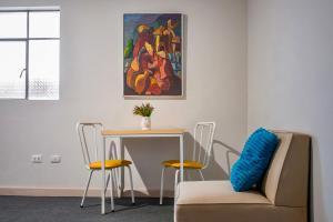 Posezení v ubytování Templo de la Luna