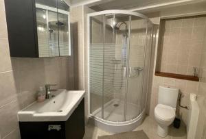 Koupelna v ubytování Appartement Saint Jaques