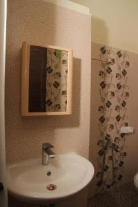 een badkamer met een wastafel en een douche bij Luxurious Private Vantage Villa - Kotagiri in Kotagiri +46 foto's