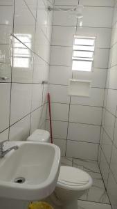 Et badeværelse på Pousada vittoria