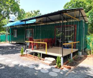 Budova, kde se hostel nachází