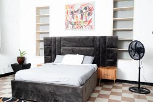 Postel nebo postele na pokoji v ubytování Henderson street lodge