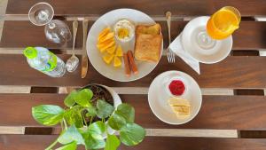 Mad på bed and breakfast-stedet eller i nærheden