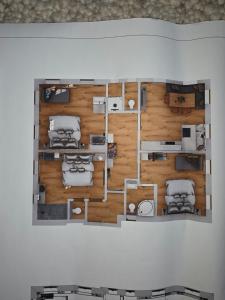 Půdorys ubytování Appartments Kasermandl