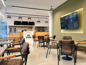 Μια τηλεόραση ή/και κέντρο ψυχαγωγίας στο Jata Hotel