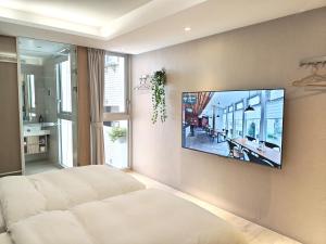 TV/trung tâm giải trí tại Hotel Mapp
