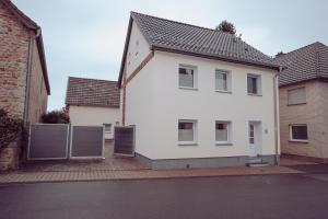 Bygningen som feriehuset ligger i