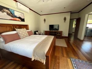 TV/trung tâm giải trí tại Inhle Executive Suites