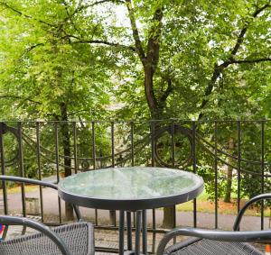 Ban công/sân hiên tại Barclay Hotel