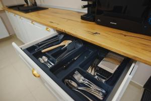 Køkken eller tekøkken på Big Apartment + 29 billeder