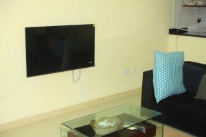 Μια τηλεόραση ή/και κέντρο ψυχαγωγίας στο MTM Apartments +8 φωτογραφίες