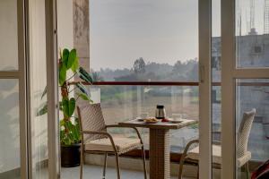 Μπαλκόνι ή βεράντα στο Hotel AeroStay Bangalore Airport