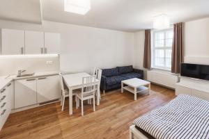 Posezení v ubytování Theresian Apartment