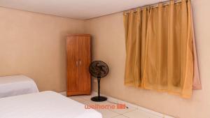 En eller flere senge i et værelse på Suite em Pousada em Rio Grande com Vista e Lago + 4 billeder