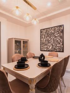 Posezení v ubytování Virginia Apartments