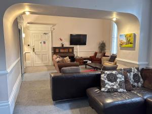 TV a/nebo společenská místnost v ubytování Garden House Stamford