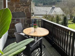En balkon eller terrasse på Zum Wilzenberg + 2 billeder