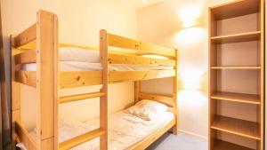 a bunk bed room with two bunk beds at Les Balcons d Aix N701 2P6 in Les Déserts