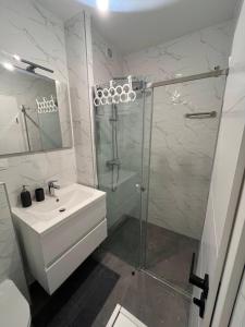 Ένα μπάνιο στο Apartman Ivana