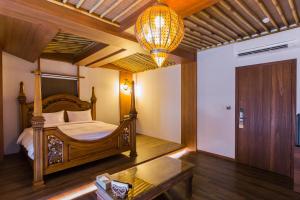 Postel nebo postele na pokoji v ubytování 慢空間