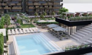 Swimmingpoolen hos eller tæt på Aminess Younique Vollo Residence