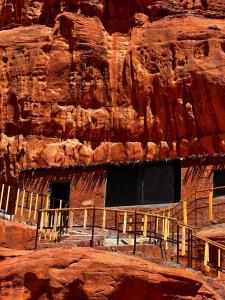 Naturlandskabet i nærheden af campingpladsen