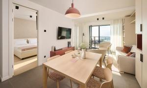 Et tv og/eller underholdning på Aminess Younique Vollo Residence