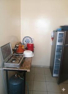 Køkken eller tekøkken på lina appartement