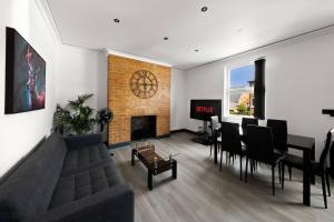 Et opholdsområde på Luxury Modern 3bed 3en-suites | Central Reading