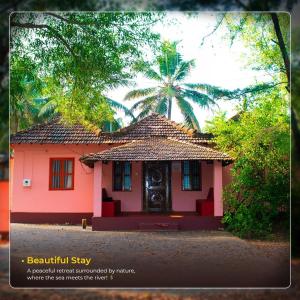 Bygningen som pensionatet ligger i