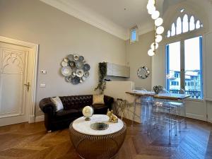 Posezení v ubytování Stile Comfort per Coppie e Famiglie