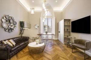 Posezení v ubytování Stile Comfort per Coppie e Famiglie