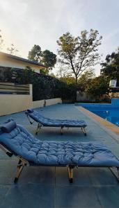 Bazén v ubytování The Jungle Gate Villa nebo v jeho okolí