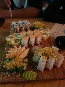 Mad i den private indkvartering eller i nærheden